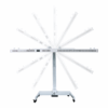 A professional electric stand for large red light therapy panels